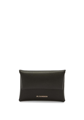 Jil Sander mini leather coin purse - Black