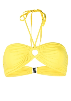 ISABEL MARANT halterneck bikini-top - Yellow