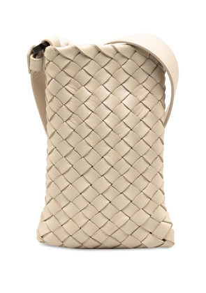 Bottega Veneta Pre-Owned 2012-2023 Intrecciato crossbody bag - White