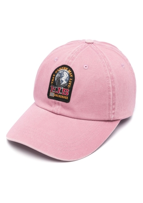 Parajumpers logo-patch baseball cap - Pink