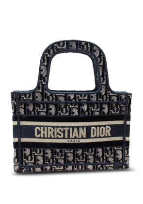 Christian Dior Pre-Owned 2020 Mini Oblique Book tote bag - Blue