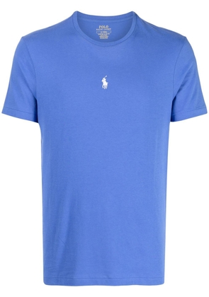 Polo Ralph Lauren logo-embroidered slim fit t-shirt - Blue