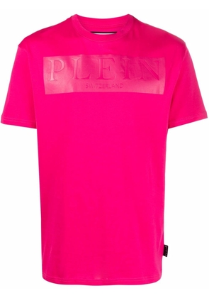 Philipp Plein Iconic Plein logo-print T-shirt - Pink