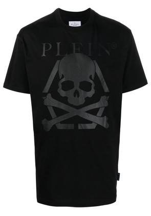 Philipp Plein Skull print logo T-shirt - Black