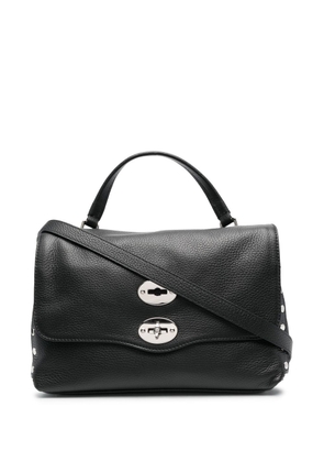Zanellato leather twist-lock bag - Black