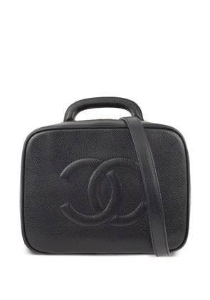 CHANEL Pre-Owned 1996-1997 CC two-way vanity handbag - Black