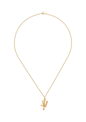 LOVENESS LEE OX Chinese Zodiac necklace - Gold