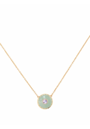 Marc Jacobs The Medallion pendant necklace - Green