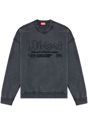 Diesel S-Boxt-Div cotton sweatshirt - Grey
