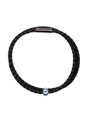 Tateossian Evil Eye braided bracelet - Black