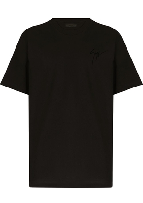 Giuseppe Zanotti crew-neck cotton T-shirt - Black