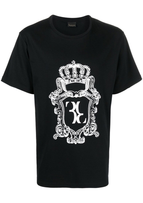 Billionaire logo-print cotton T-shirt - Black