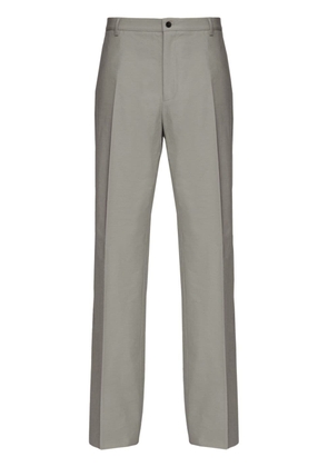 Ferragamo straight-leg tailored trousers - Grey