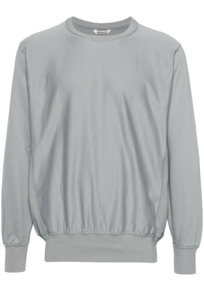 Auralee crew-neck cotton sweatshirt - Grey