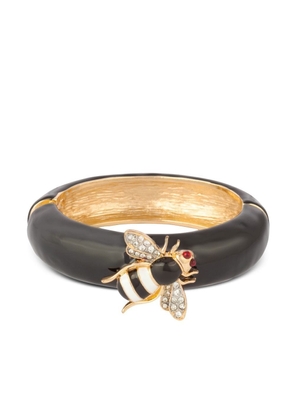Kenneth Jay Lane 1990s bee detail bangle - Gold