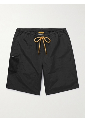 Y,IWO - Hardwear Straight-Leg Nylon Drawstring Shorts - Men - Black - S