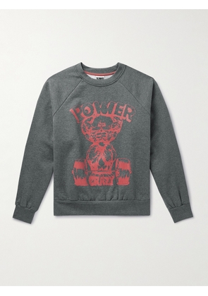 Y,IWO - Logo-Print Cotton-Jersey Sweatshirt - Men - Gray - S