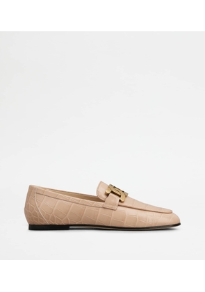 Tod's - Kate Loafers in Leather, PINK, 35 - Shoes