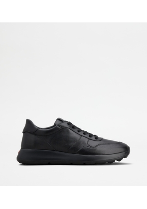 Tod's - Sneakers in Leather, BLACK, 10 - Shoes