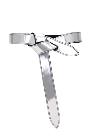 Isabel Marant Lecce Belt in Silver & Black - Metallic Silver. Size M (also in ).