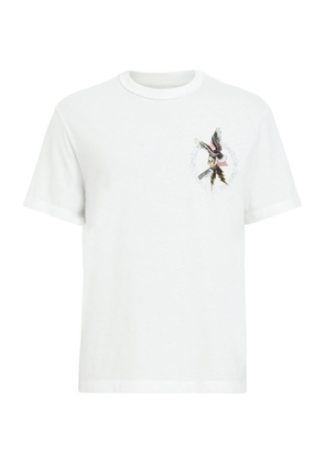 Allsaints Organic Cotton Fret T-Shirt