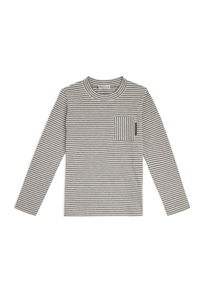 Brunello Cucinelli Kids Striped Long-Sleeved T-Shirt (4-7 Years)