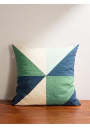 The Conran Shop - Ashby Patchwork Linen Cushion Cover, 45 x 45cm - Men - Multi