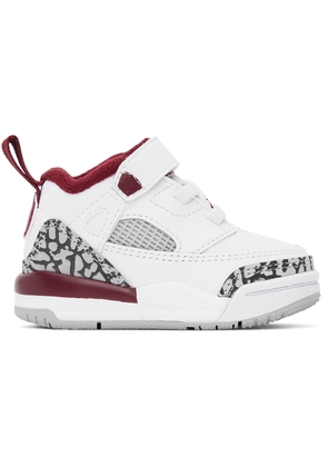 Nike Jordan Baby White Spizike Low Sneakers