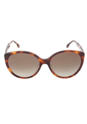 Fendi Polarized Brown Cat Eye Ladies Sunglasses FE40029U 53K 59