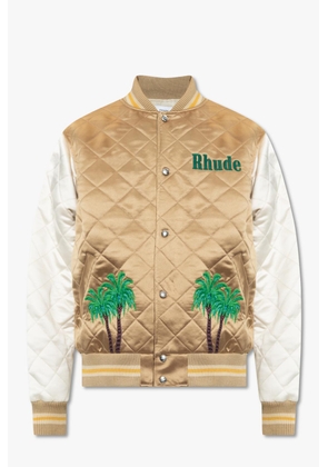Rhude Quilted Bomber Jacket