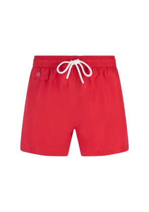 Kiton Red Swim Shorts