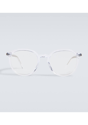 Prada Oval acetate glasses