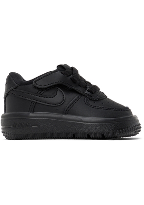 Nike Baby Black Force 1 Low EasyOn Sneakers