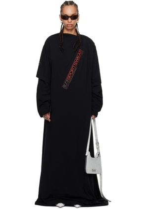 Jean Paul Gaultier Black Shayne Oliver Edition Maxi Dress
