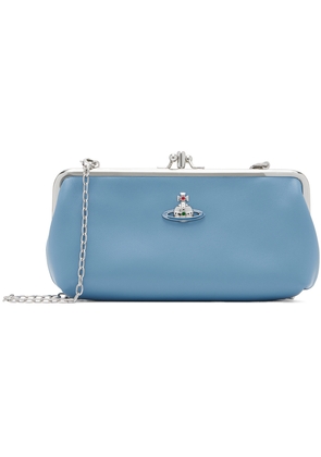 Vivienne Westwood Blue DB Frame Chain Bag