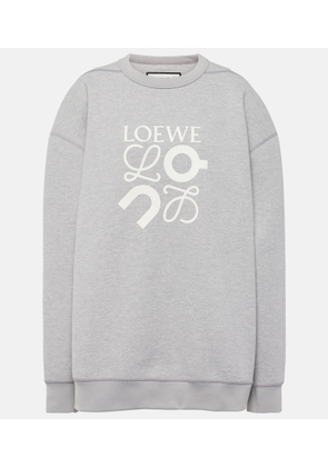 Loewe x On logo jersey sweatshirt