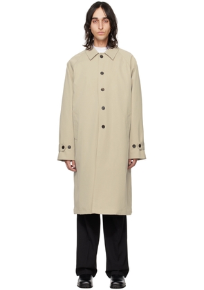 The Frankie Shop Beige Emil Trench Coat