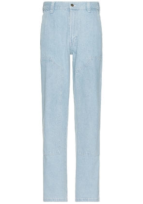 Dickies Utility Front Denim Jean in Denim Vintage Wash - Blue. Size 30 (also in ).