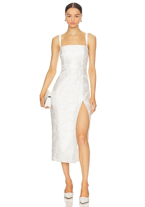 Amanda Uprichard Monica Dress in White. Size S, XL, XS.