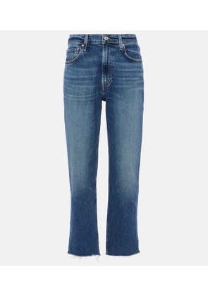 Citizens of Humanity Daphne high-rise cropped straight jeans