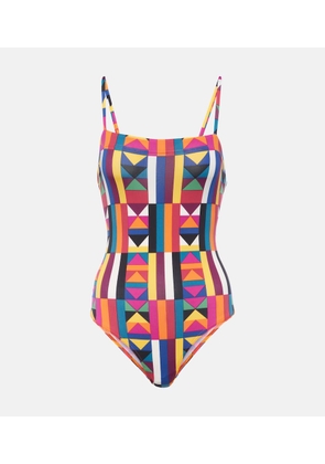 Eres Couleurs printed swimsuit
