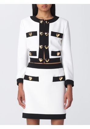 Jacket MOSCHINO COUTURE Woman color White