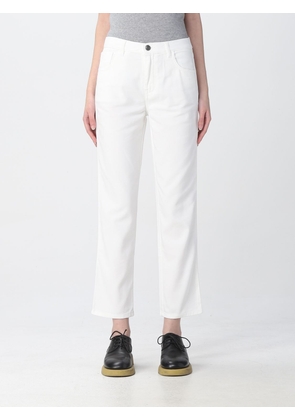 Pants FAY Woman color White