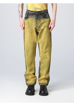 Jeans MOSCHINO COUTURE Men color Yellow