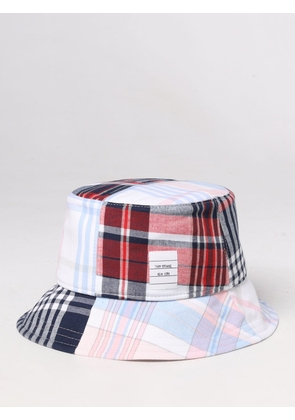 Thom Browne hat in cotton with striped print