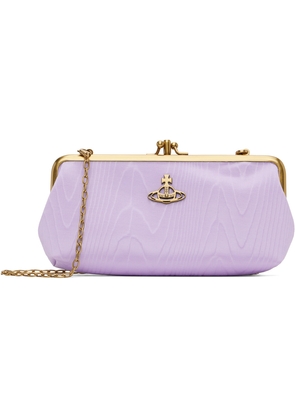 Vivienne Westwood Purple DB Frame Chain Bag