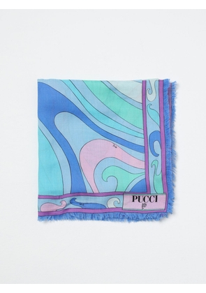 Neck Scarf EMILIO PUCCI Woman color Gnawed Blue