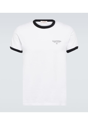 Valentino Logo cotton jersey T-shirt