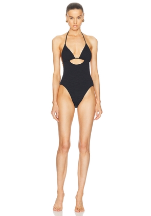 Bond Eye By Georgia Fowler Folwer One Piece Swimsuit in Black Tiger - Black. Size all.