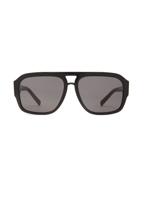 Dolce & Gabbana Square Sunglasses in Black - Black. Size all.